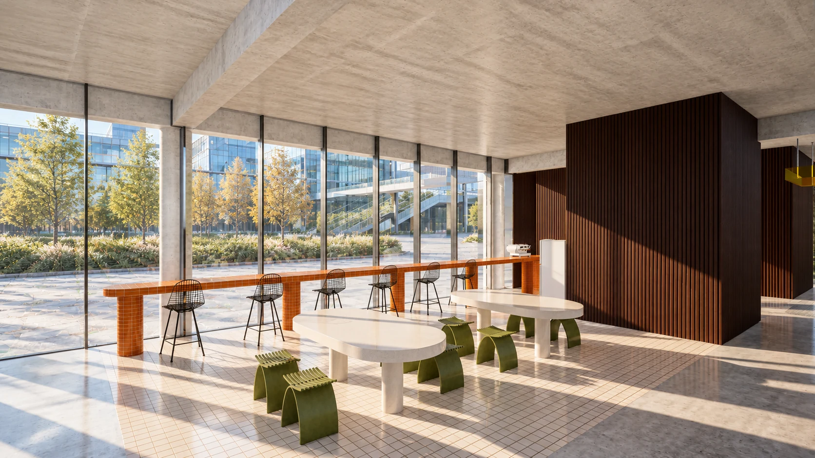 Working floor — design visualisation