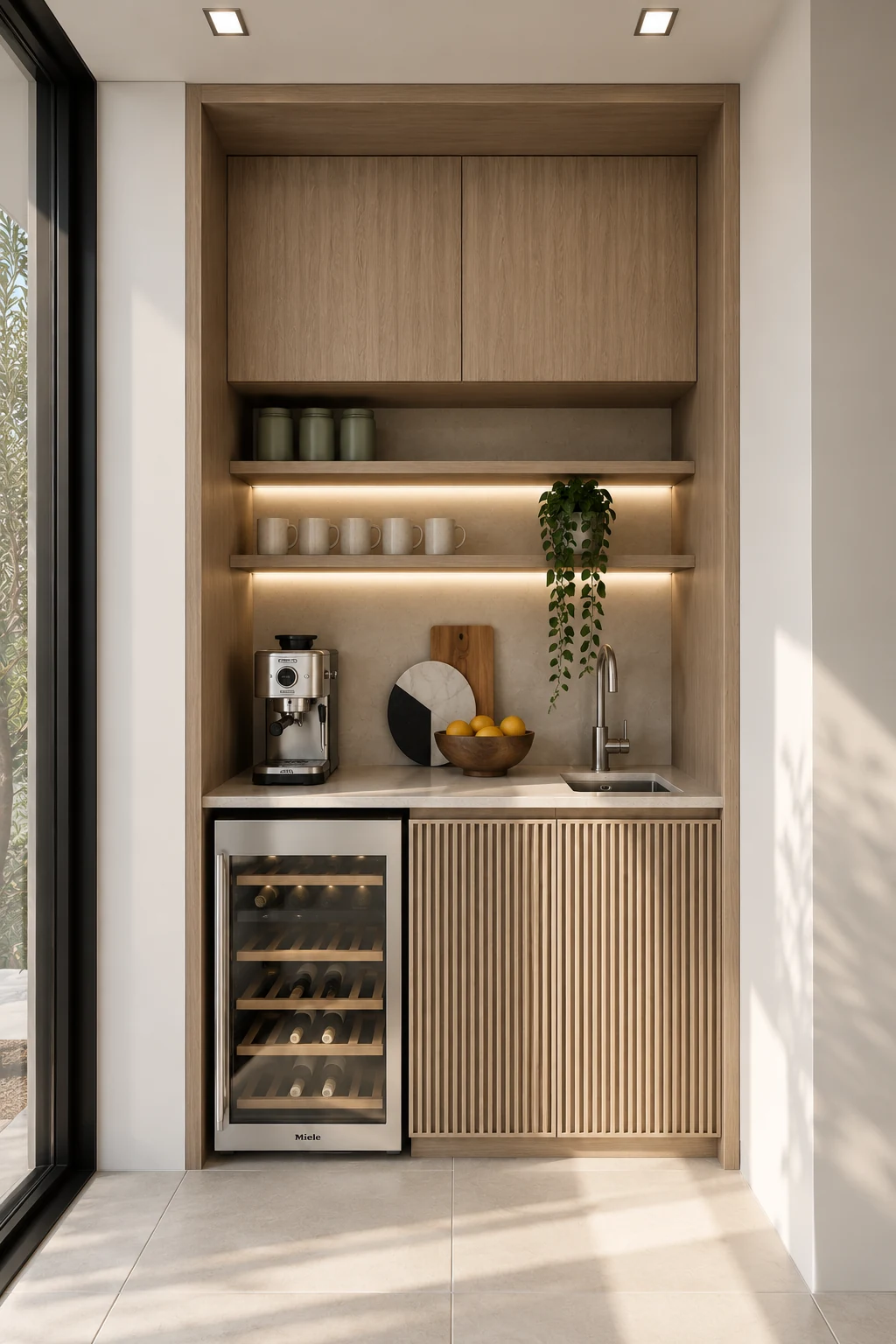 Jeewa — coffee station — design visualisation