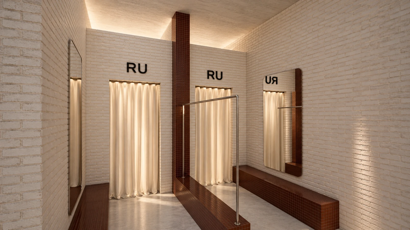 Fitting rooms — design visualisation