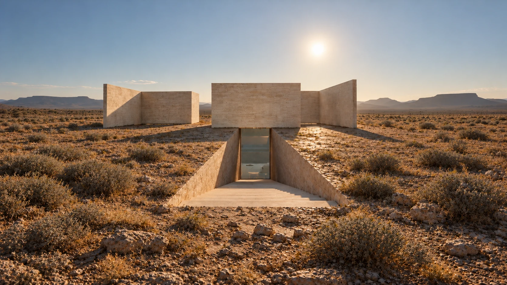 Exterior and landscape context — design visualisation