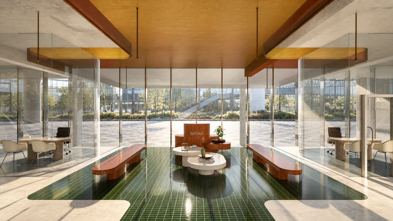 Breakaway space — design visualisation