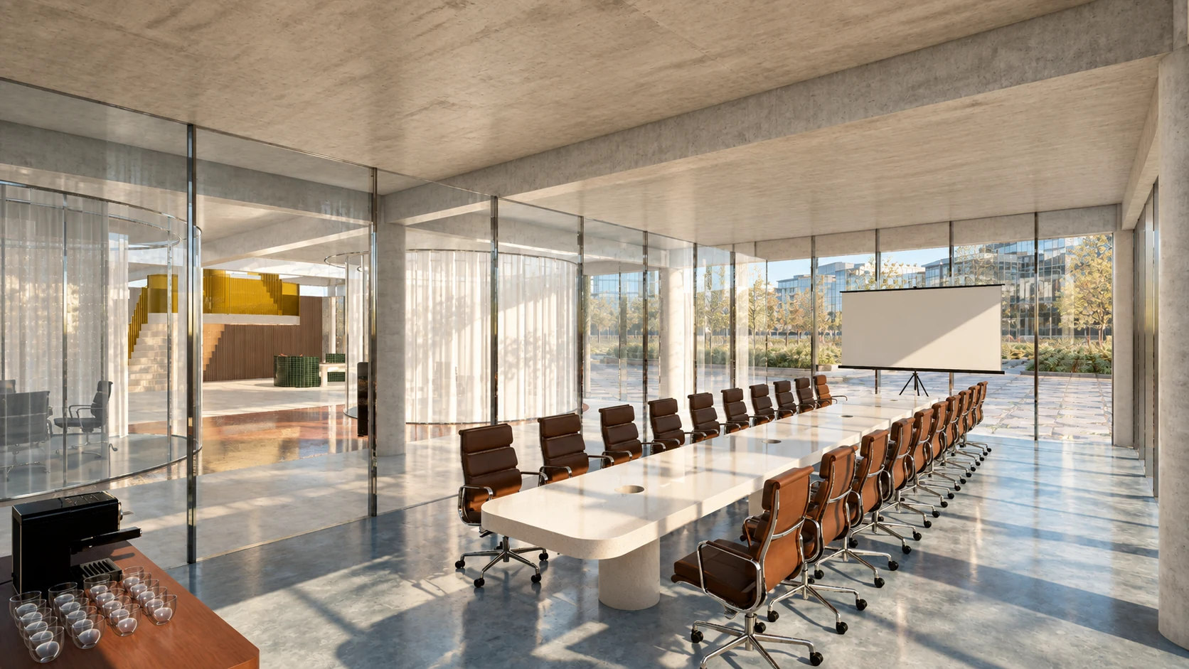 Boardroom — design visualisation