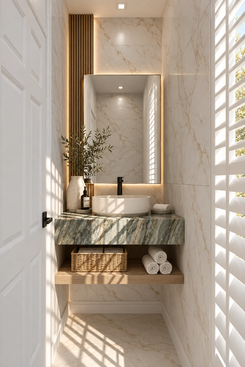 Cloakroom — design visualisation
