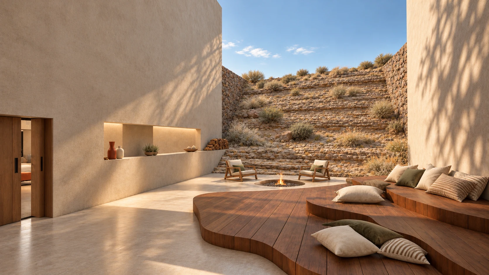 Courtyard — design visualisation