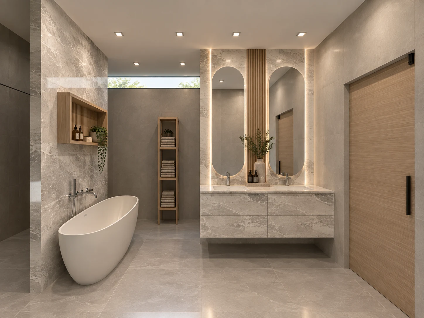 Master bathroom — design visualisation